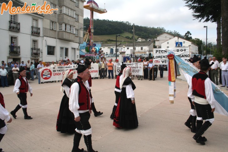 Os Remedios 2006
Manifestantes durante los actos.
