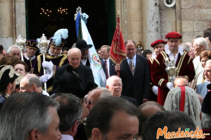 Os Remedios 2006
Saliendo en procesión.
