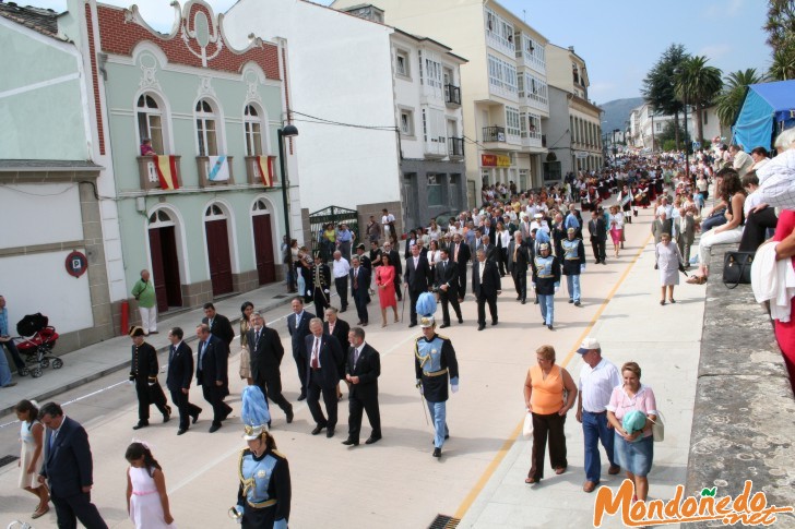 Os Remedios 2006
Durante la procesión.
