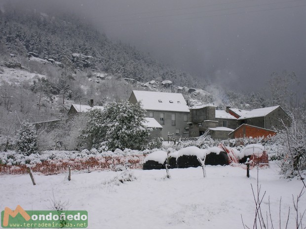 Nevando en Tronceda.
Foto enviada por MCC.
