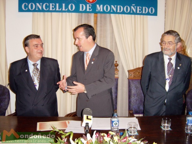 Hermanamiento
Los Alcaldes de Mondoñedo y Ferrol
