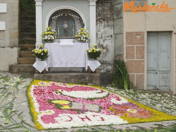 Corpus 2006
Alfombras de flores adornando las calles
