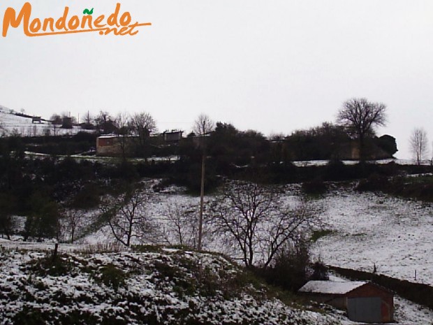 Nieve en Mondoñedo
Barrio do Souto. Santa María Maior. Foto enviada por Marisa.
