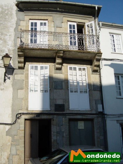 Casa A. Cunqueiro
La casa donde vivió Álvaro Cunqueiro.
