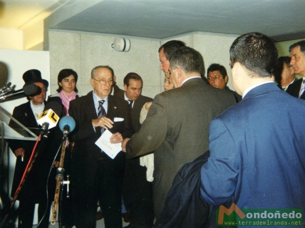 Auditorio
El presidente de la Xunta de Galicia en la inauguración del auditorio.
