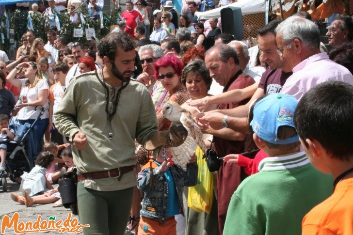 Mercado Medieval 2006
Acariciando las aves
