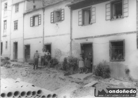 Os Muíños en obras.
Obras del año 1973.
