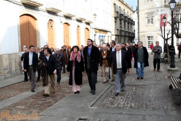 Centenario del Himno Gallego
De camino a la biblioteca
