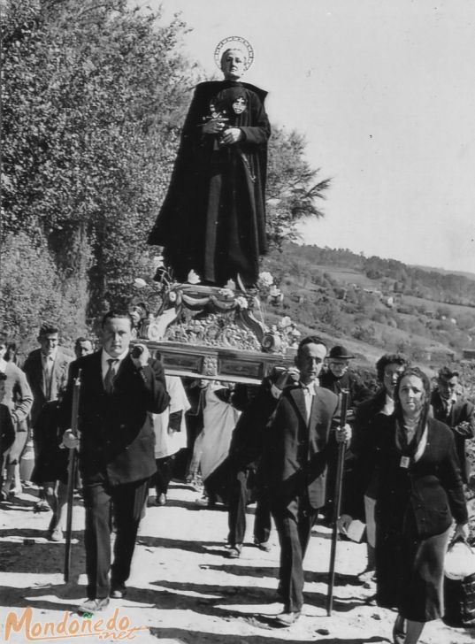 Procesión de San Blas
Procesión en Los Picos (año 1960)
