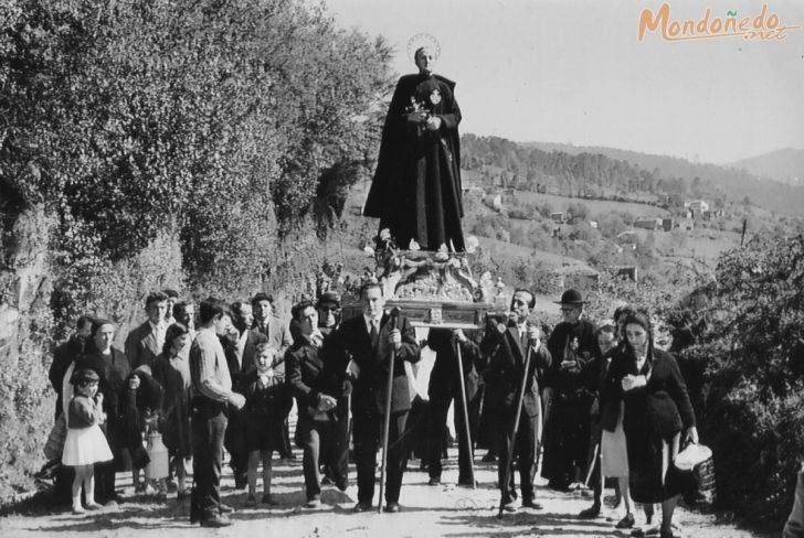 Procesión de San Blas
Procesión en Los Picos (año 1960)
