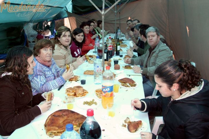 As Quendas 2007
Comiendo empanadas
