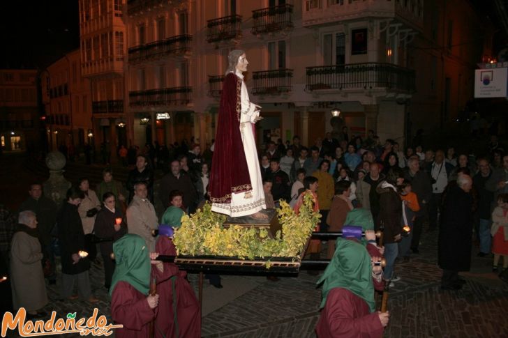 Jueves Santo
Pasando por la Praza da Catedral
