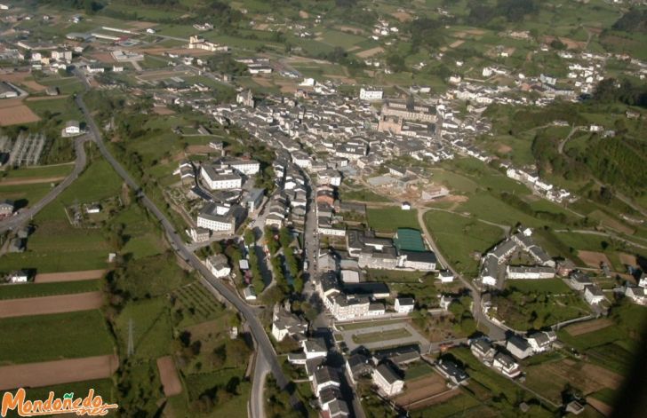 Mondoñedo en avioneta
Vista de la ciudad
