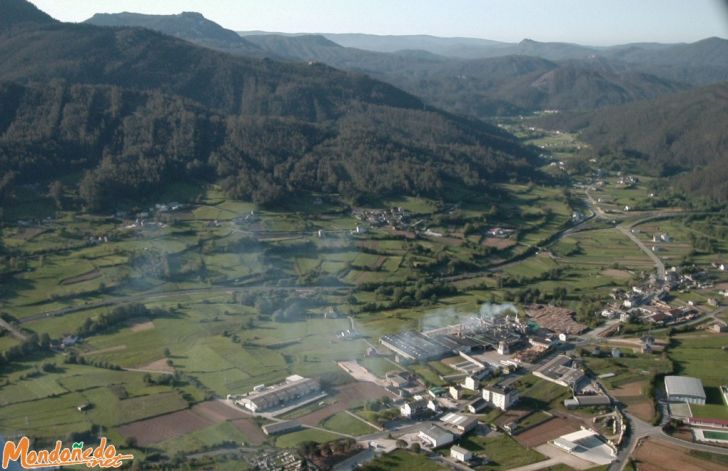 Mondoñedo en avioneta
Mondoñedo desde el aire
