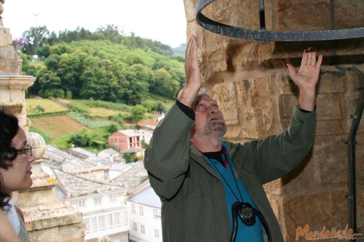 Nocturno para aullidos y pezuñas
Llorenç Barber en el campanario de la Catedral
