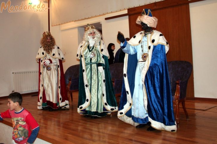 Cabalgata 2008
Los Reyes Magos en la Casa da Xuventude
