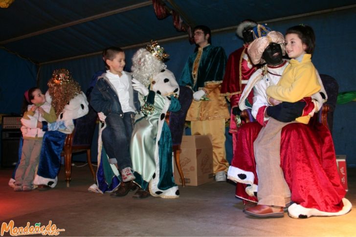 Cabalgata 2007
Hablando con los Reyes
