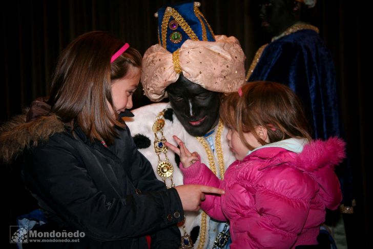 Cabalgata de Reyes
Hablando con el Rey Baltasar
