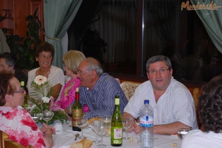 Cena Amigos del Periódico de Mondoñedo
Durante la cena
