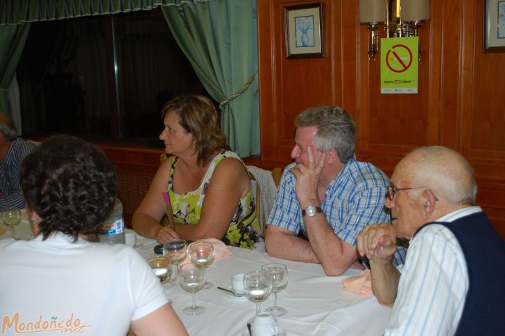 Cena Amigos del Periódico de Mondoñedo
Durante la cena
