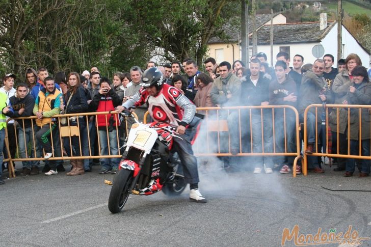 Concentración de motos
Espectáculo sobre ruedas
