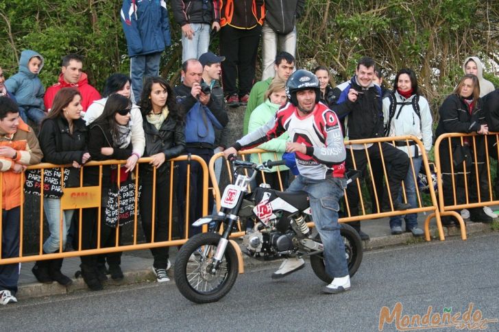 Concentración de motos
Acrobacias sobre ruedas
