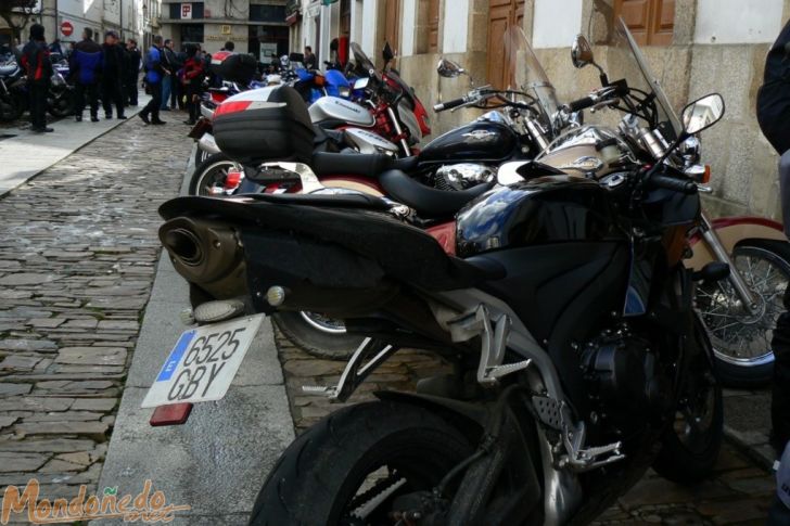 Concentración de motos
Ruta N634. Foto cedida por mindonium.com
