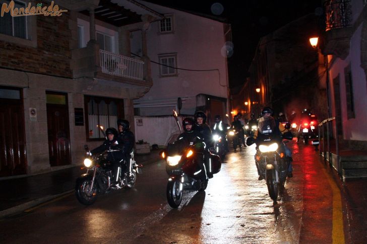 Concentración de motos
Inicio de la ruta por Mondoñedo
