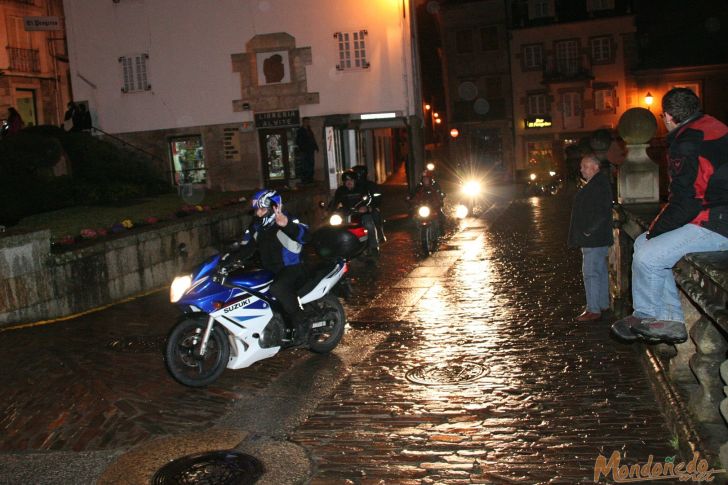 Concentración de motos
Ruta por Mondoñedo
