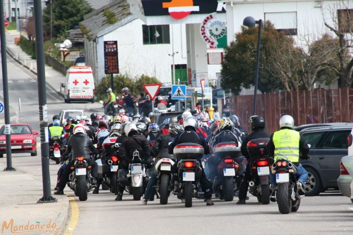 Concentración de motos
Preparados para comenzar la ruta turística
