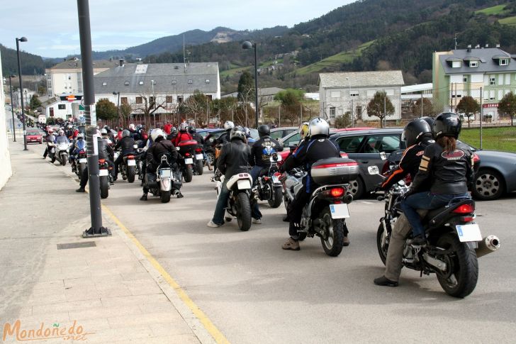 Concentración de motos
Inicio de la ruta turística
