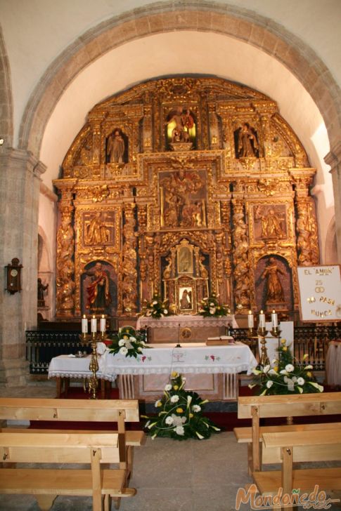 Convento de la Concepción
Iglesia adornada para unas bodas de plata
