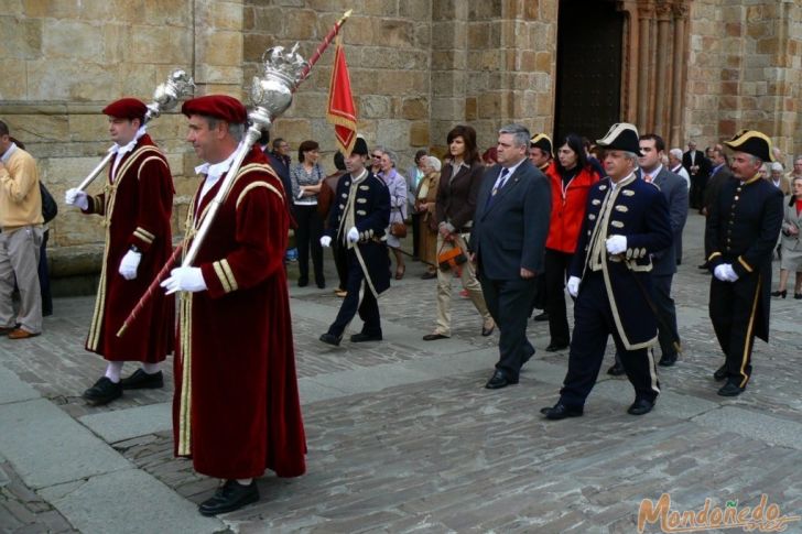 Domingo de Corpus
Saliendo de la Catedral
