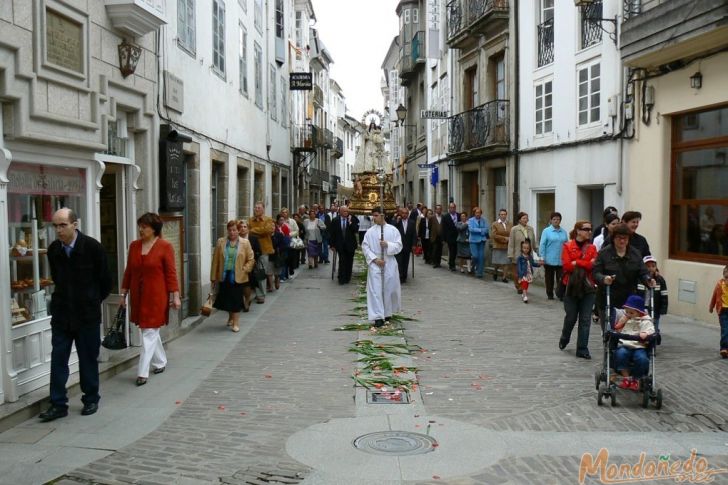 Domingo de Corpus
En procesión
