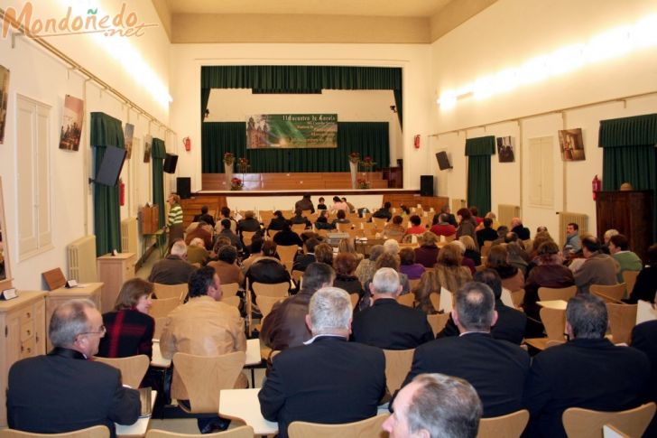 Encuentro de corales 2007
El salón de actos del Instituto antes de comenzar el evento
