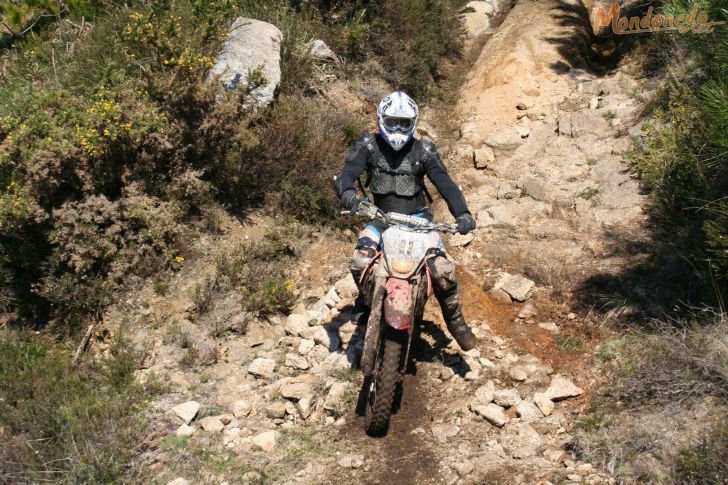 Enduro: I Raid de Mondoñedo
Bajada complicada
