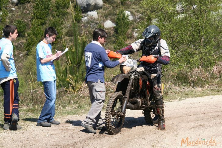 Enduro: I Raid de Mondoñedo
Paso por un punto de control
