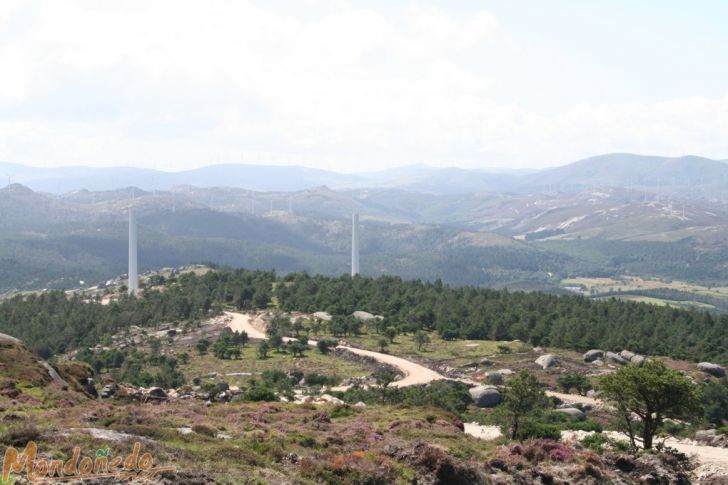 Parque eólico en la Toxiza
Destrucción del paisaje
