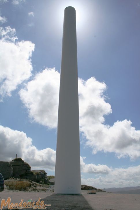 Parque eólico en la Toxiza
Torre de un aerogenerador
