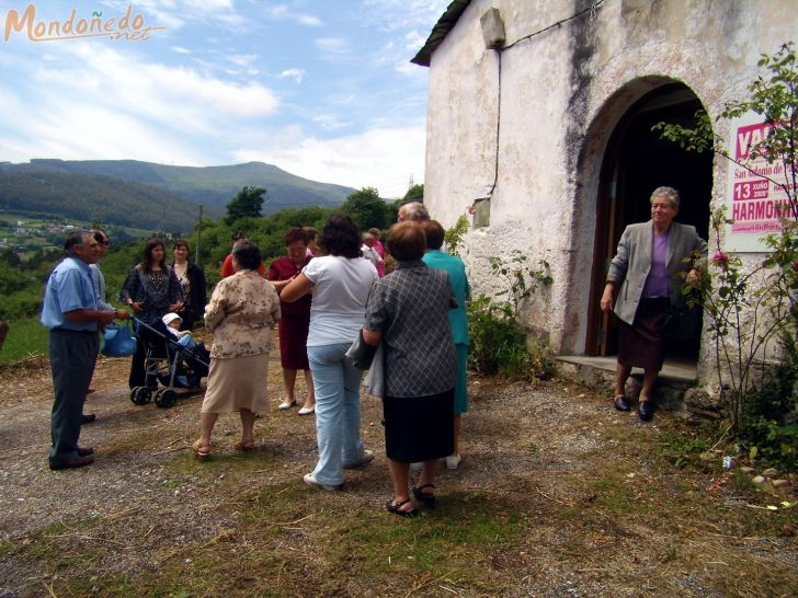 Fiestas en Valiño
Inicio de la procesión
