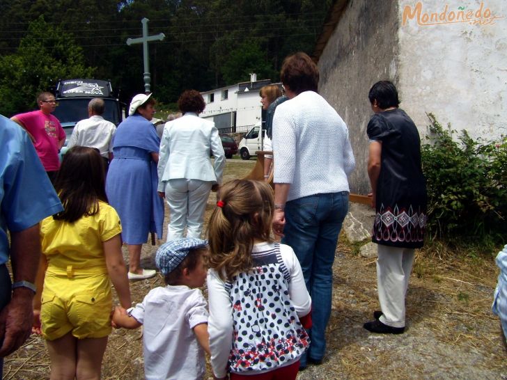 Fiestas en Valiño
Un momento de la procesión
