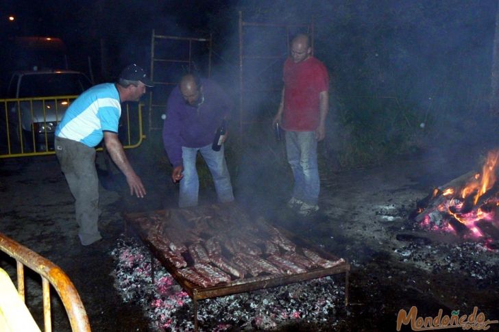 Fiestas Coto da Recadieira
Preparando el churrasco
