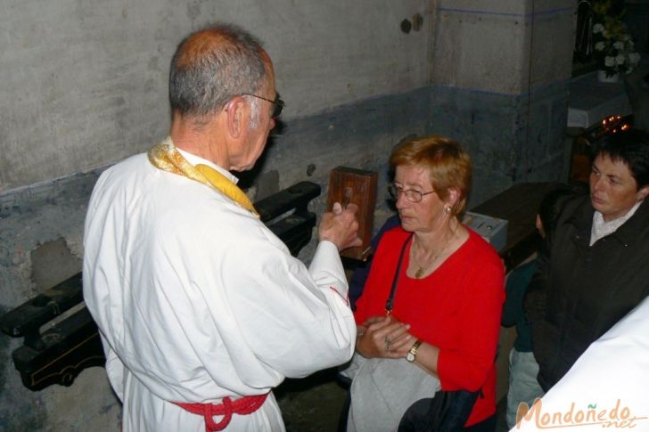 Fiestas en Oirán
Durante la celebración de la misa
