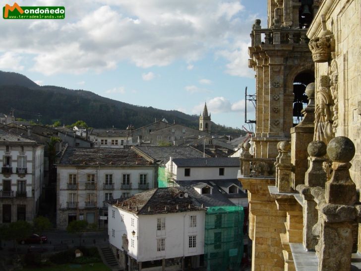 Mondoñedo
Vista de Mondoñedo desde la catedral.
