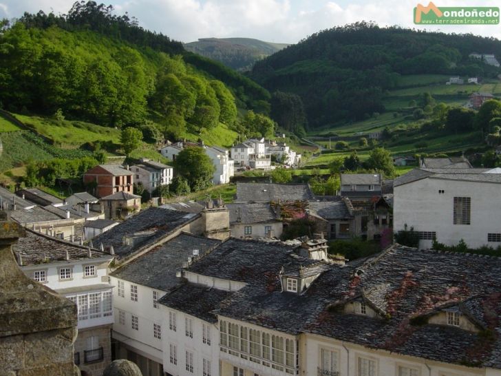 Valle de Mondoñedo
Vista de Mondoñedo desde la Catedral.
