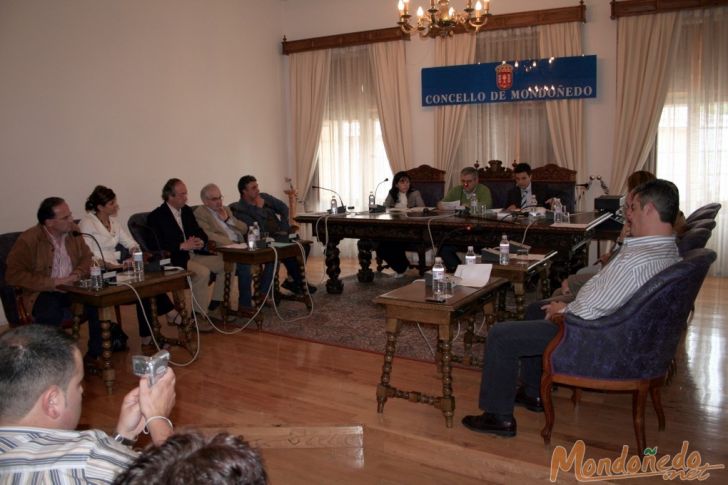 Investidura de Orlando González
Salon de plenos durante el acto.
