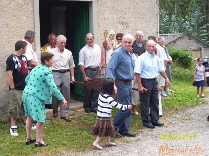 Fiestas de Maariz
Saliendo de la misa
