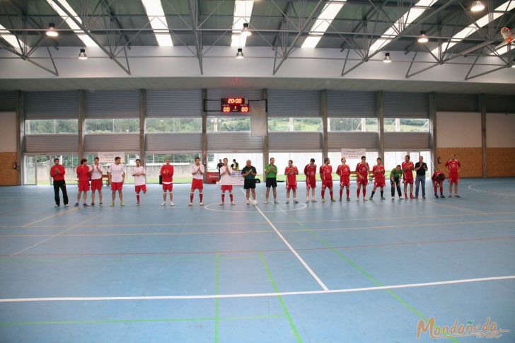 Maratón veraniego de fútbol-sala
Antes de comenzar la final
