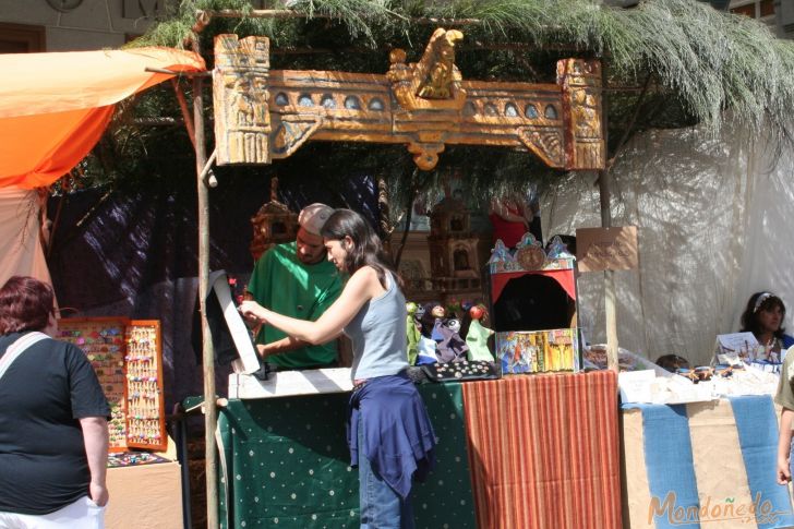 Mercado Medieval 2008
Un puesto del mercado
