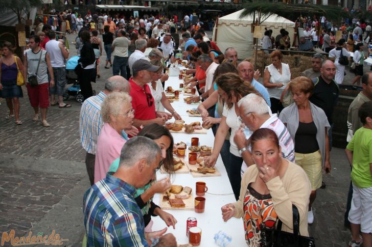 Mercado Medieval 2008
Durante la cena medieval
